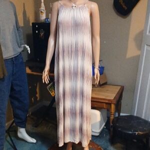 A New Day Pink Sundress Sleeveless Maxi